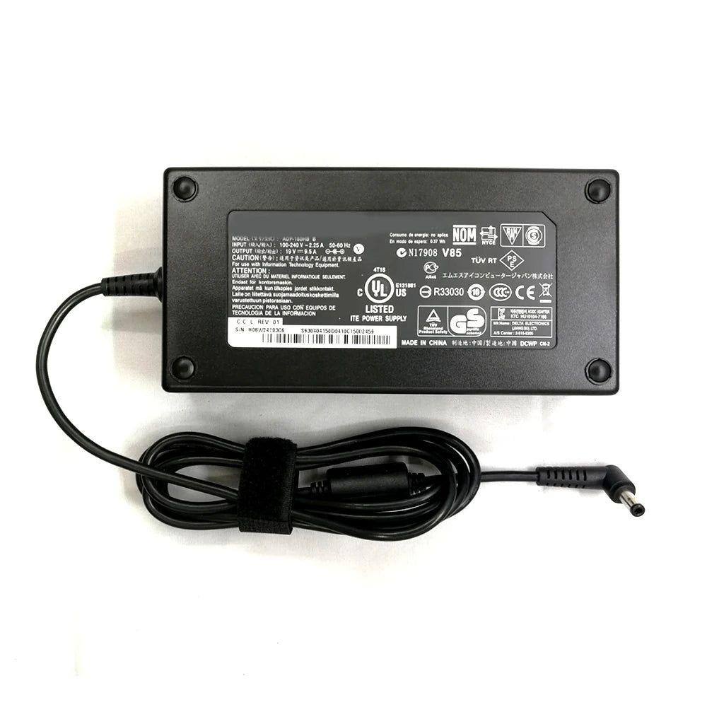 Original Genuine 19V 9.5A 180W for MSI GT60 GT70 ASUS AC Adapter Charger