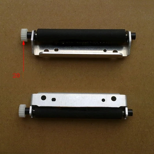 Pressing shaft Rubber roller Paper feeding roller Pick-up shaft rp-pos58nl4 58nl5 Rubber roller gear 20 teeth