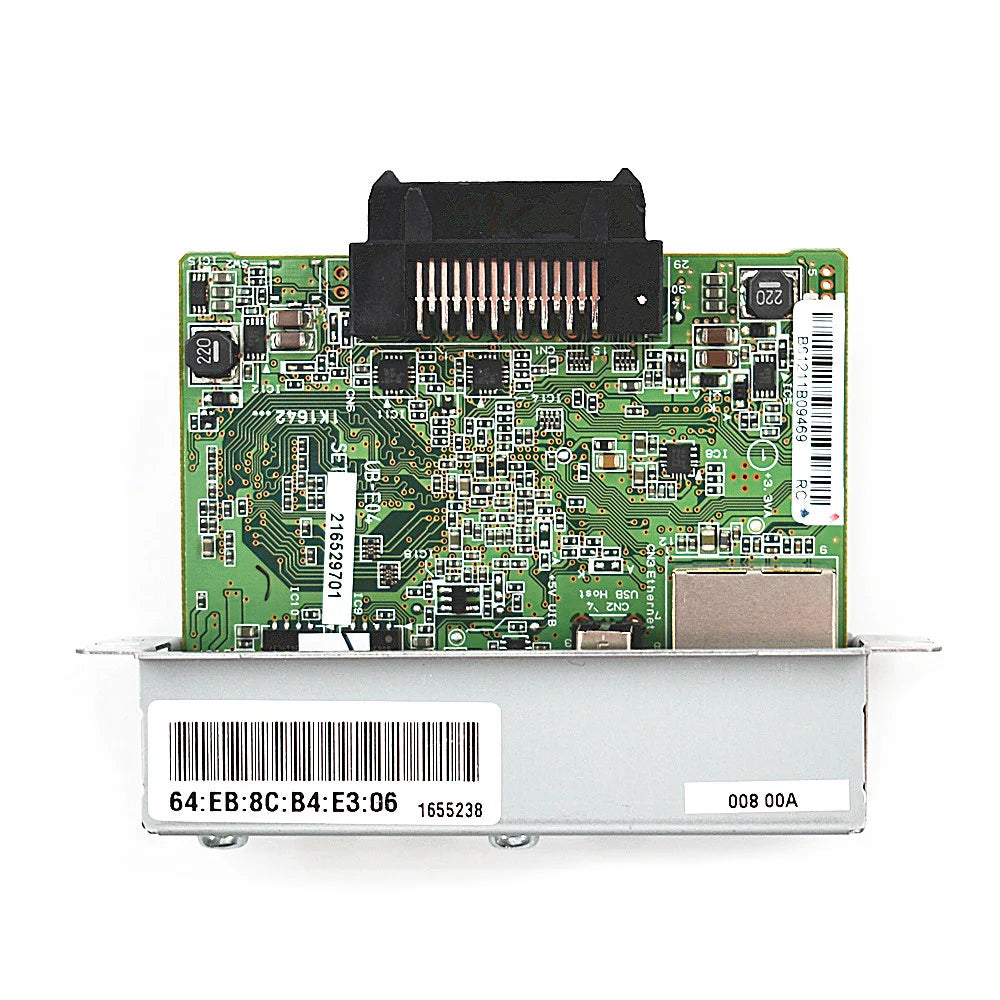 UB-E04 Ethernet Interface Card C32C824541 with USB TM-U220PB T81 U288 T88IV for Epson