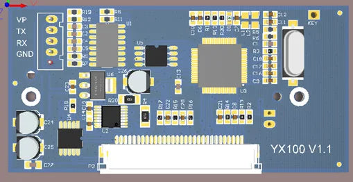 YX100 V1.1 printing control board 58mm printer core control board For Fujitsu Seiko 2 inch print head driver board