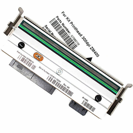 New Printhead for Zebra ZM400 Thermal Label Printer 300dpi P/N 79801M