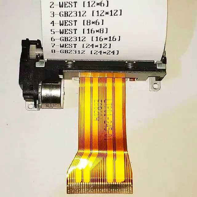 Printhead For LTP01-245-11 LTP01-245 thermal printer