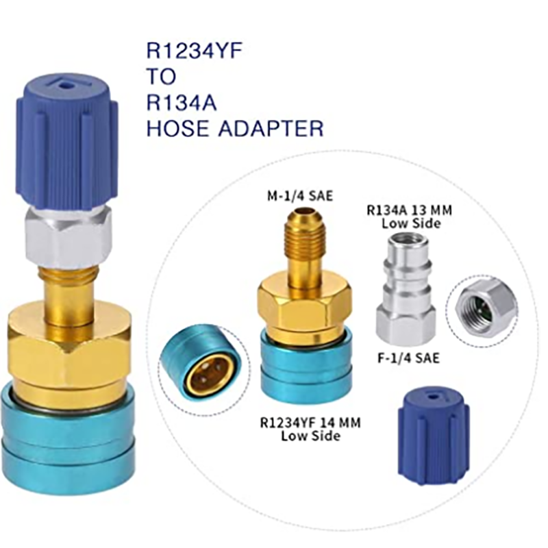 R1234YF To R134A Quick Coupler Tools 1 X Accessories Adapter Equipment