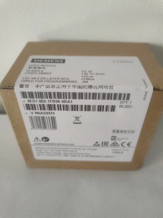 1PC Siemens 6ED1052-1FB08-0BA1 Logic Replace 6ED1052-1FB08-0BA0 LOGO New In Box