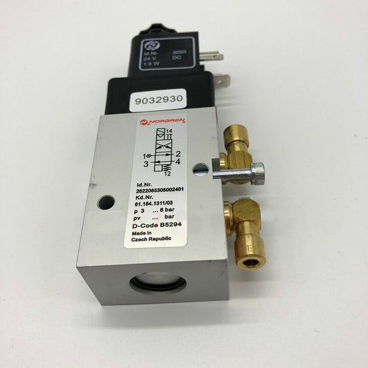 Solenoid Valve 4/2-way Cylinder 61.184.1311 For Heidelberg SM102 Offset Printers