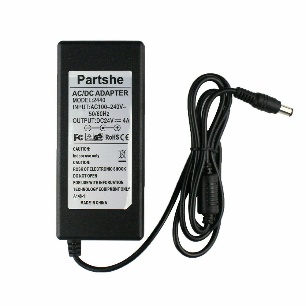 24V Adapter for Zebra GK420d GK420t GX420d GX420t GX430t GK430d power supply 4A