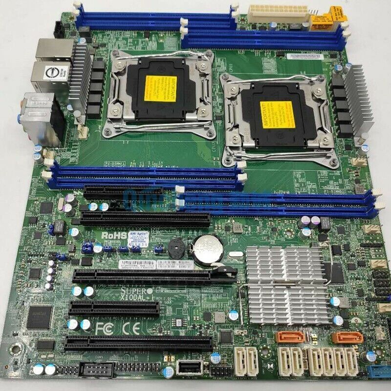 SuperMicro X10DAL-I ATX Server Motherboard Dual LGA 2011-3 Intel C612 DDR4 SATA