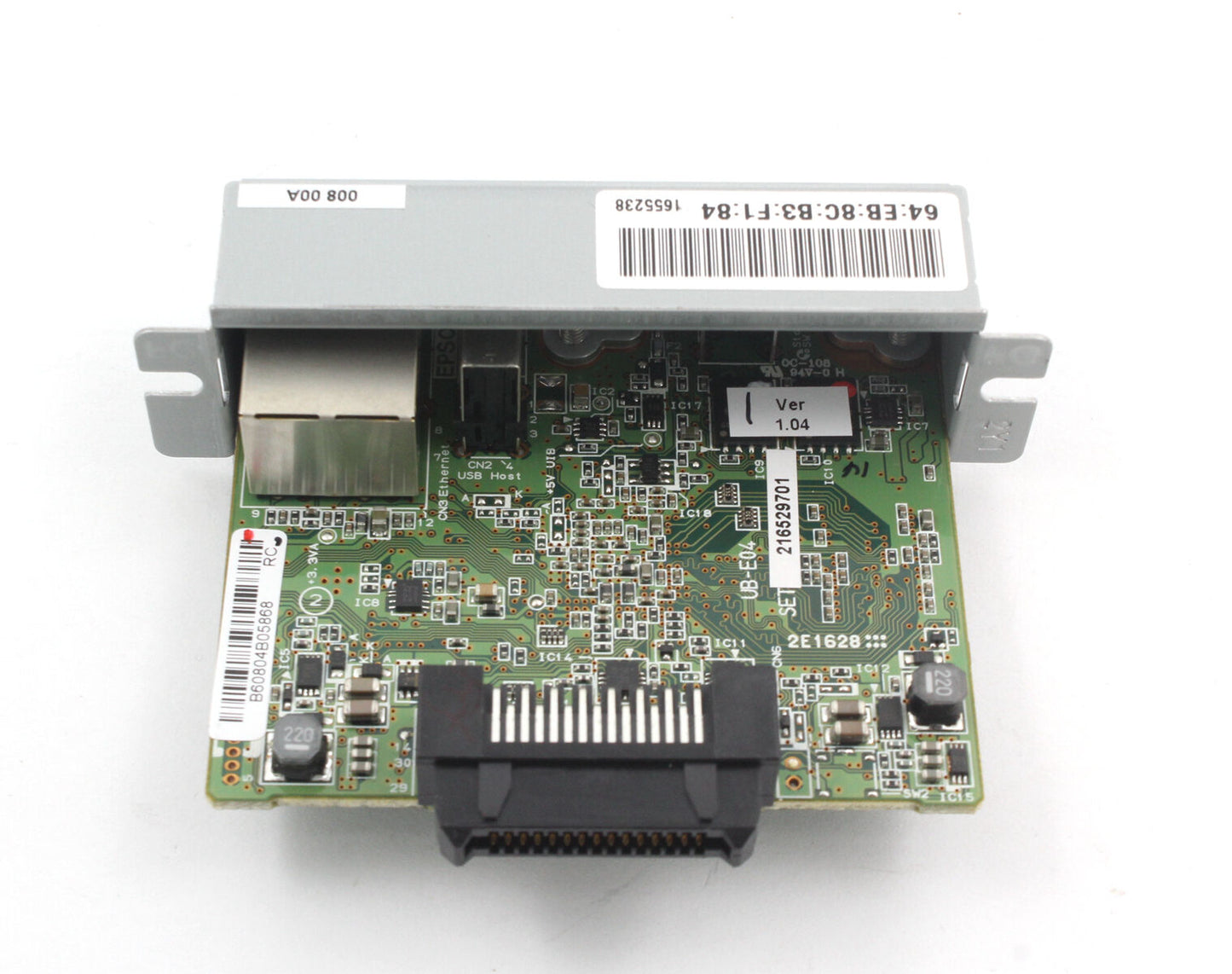 UB-E04 Ethernet Interface For Epson C32C824541 With USB TM-U220PB T81 U288 T88IV