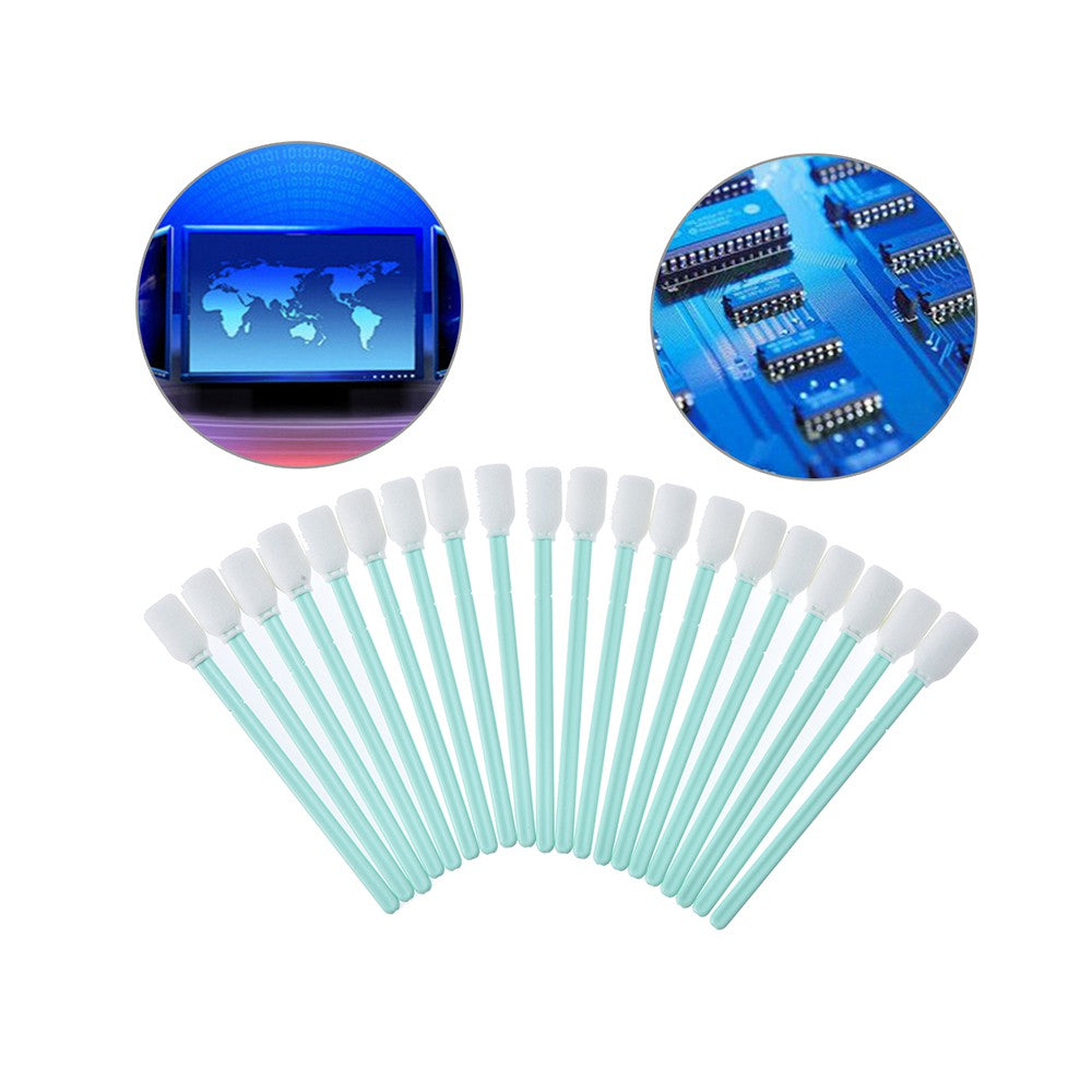 100pcs Foam Cleaning Swabs Roland Versacamm Mimaki Mutoh Epson HP Printer