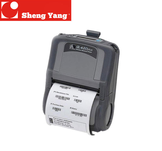 Free shipping  the new and  original zebra QL420 PLUS printer  portable wireless  mobile bluetooth label printer