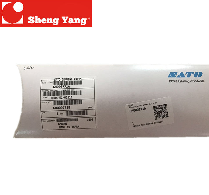 Free shipping the new original SATO  CL412E  300DPI print head KHT-112-12TAJ2-SKB GH000771A  printheader