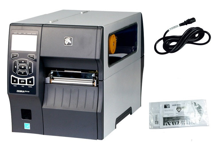 Zebra ZT410 Industrial Thermal Transfer Table Top Printer,  Monochrome, With 10/100 Ethernet, USB Host,ZM400 updated