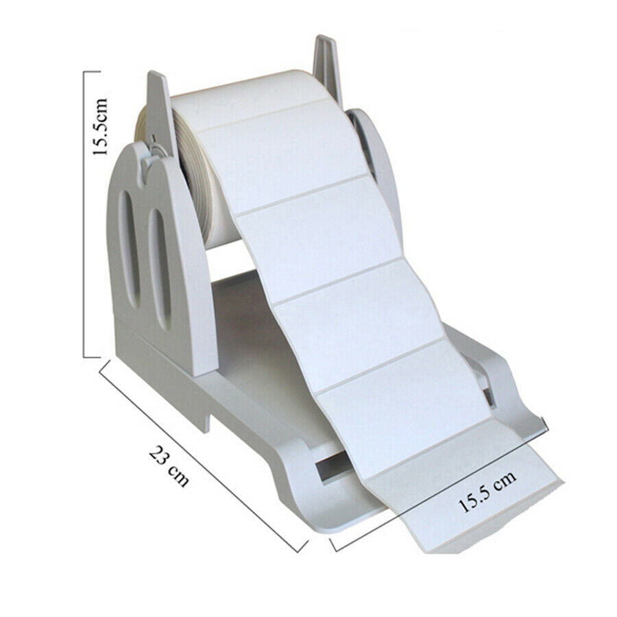 External Barcode Printer Paper Stand Stent for Zebra TSC Argox Datamax - White A