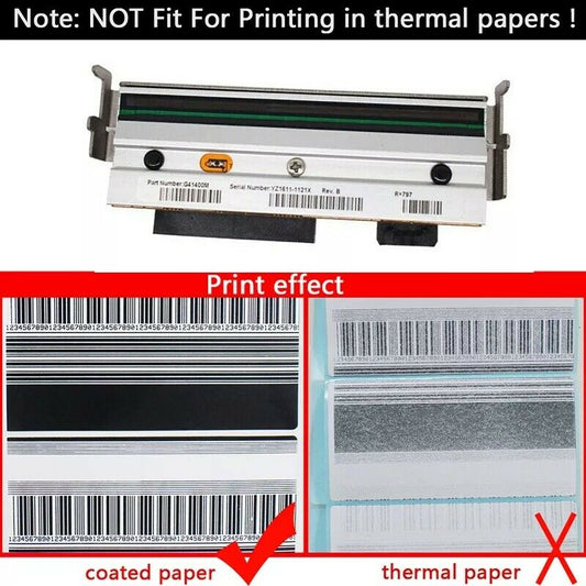 New Compatible Printer Roller & belt & Thermal Printhead For Zebra S4m 203dpi