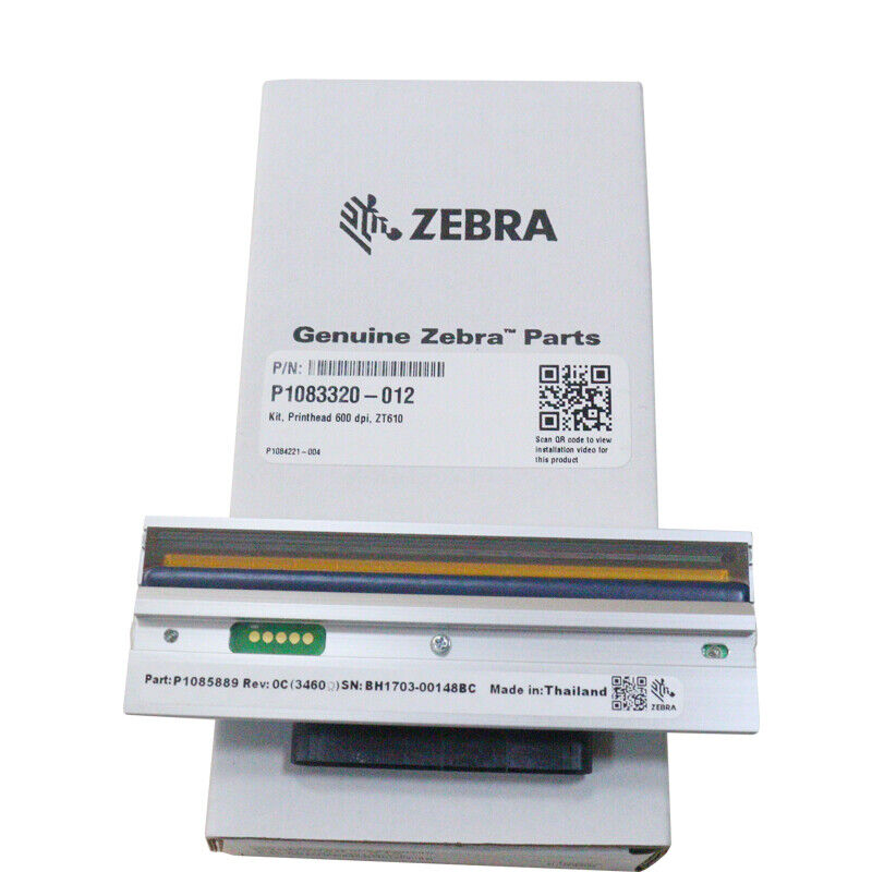 Genuine Printhead For Zebra ZT610 600dpi Thermal Printer P1083320-012