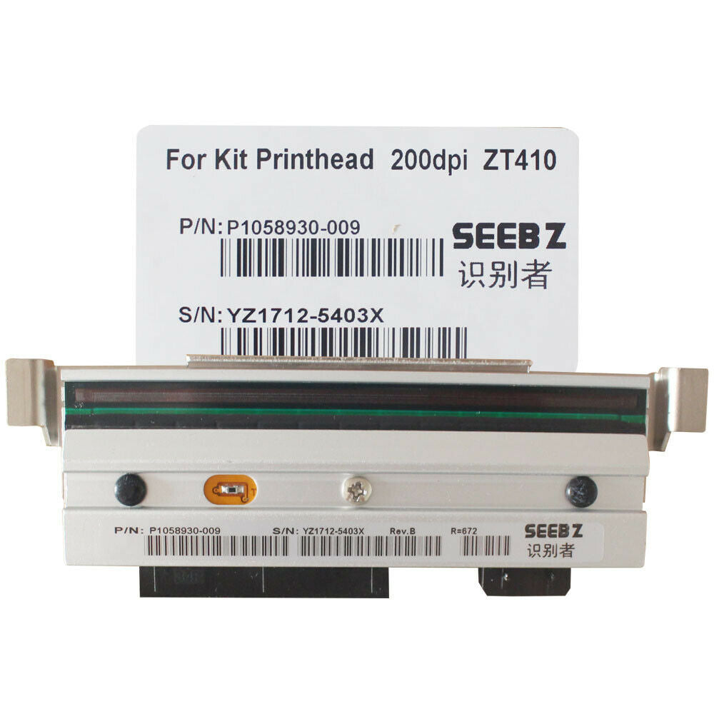 New Printhead for Zebra ZT411 Barcode Coated Label Printer 200dpi P1058930-009