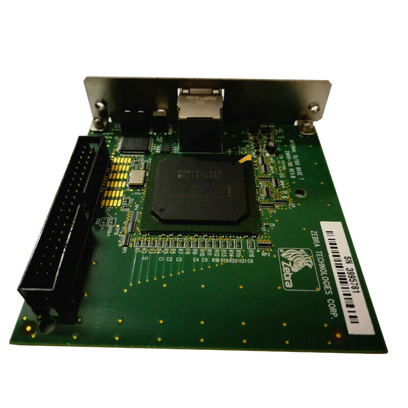 Ethernet Print Server Network Card for Zebra S4M Thermal Lable Printer