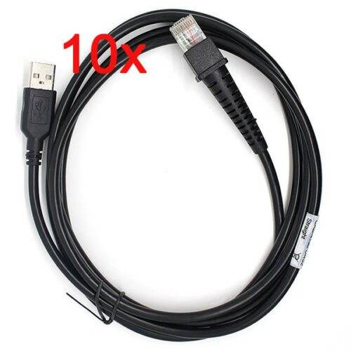 10x 6FT USB Cable For Datalogic D100 GD4130 QD2130 QW2100 Scanner CAB-426E