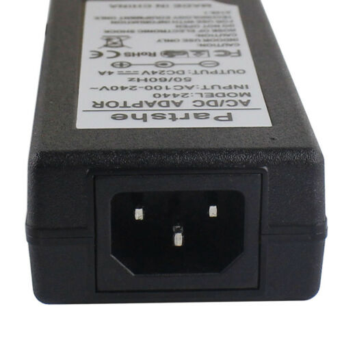 AC/DC Adapter for Zebra GX420d GK420d GK420t GX420t GX430T GT810 Printer 24V