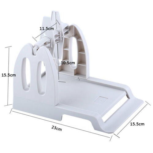 External Barcode Printer Paper Stand Stent for Zebra TSC Argox Datamax - White A