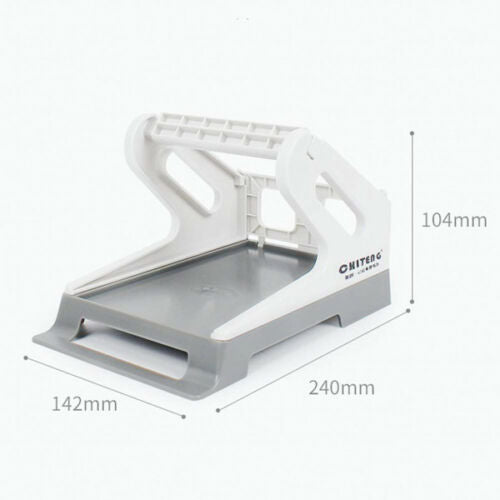 External Label Roll Holder Paper Holder for Desktop Label Receipt Printer 2 in 1