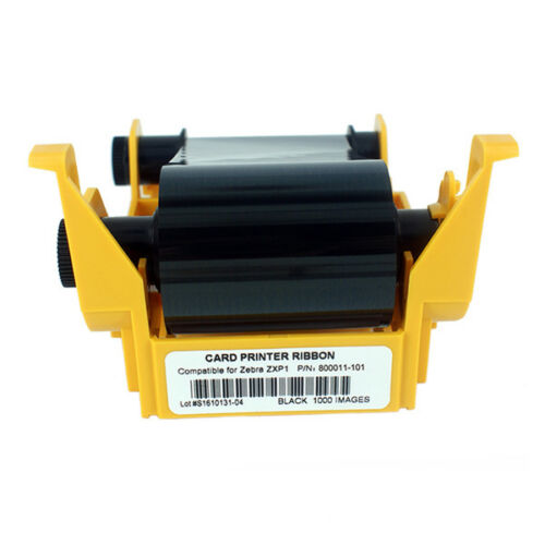 US New Ribbon for Zebra ZXP Series 1 Printer 800011-101 Black 1000 Print